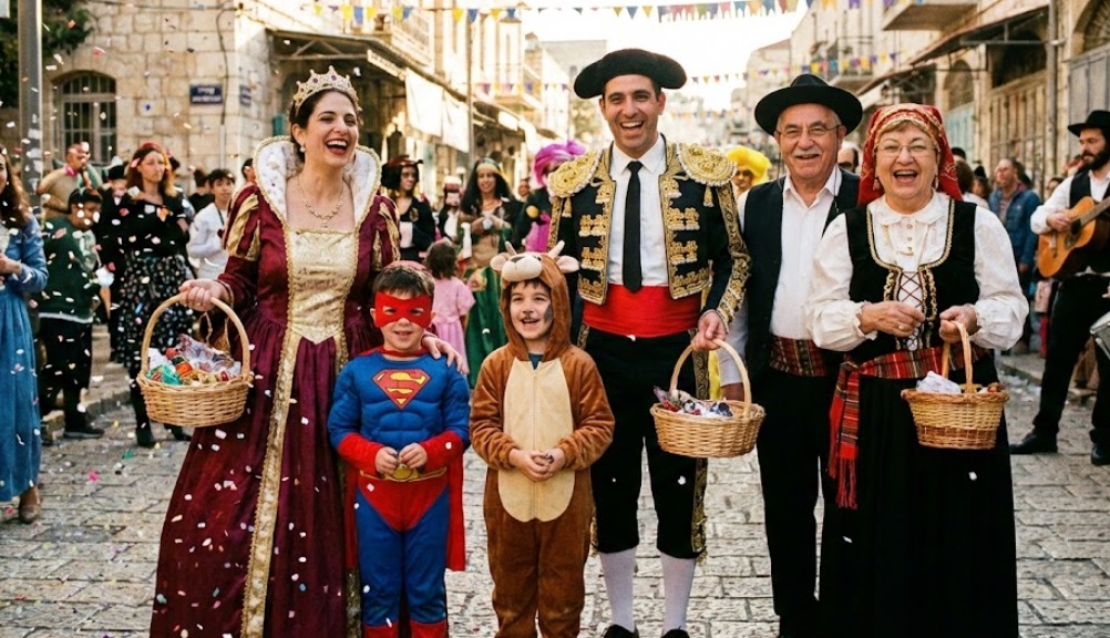 צילומי פורים למשפחה